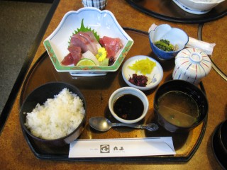 お刺身定食