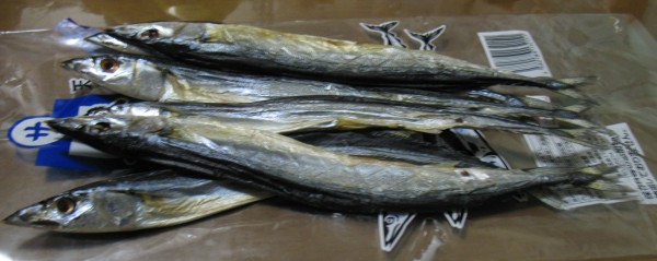 秋刀魚の丸干し