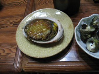 あわびの料理